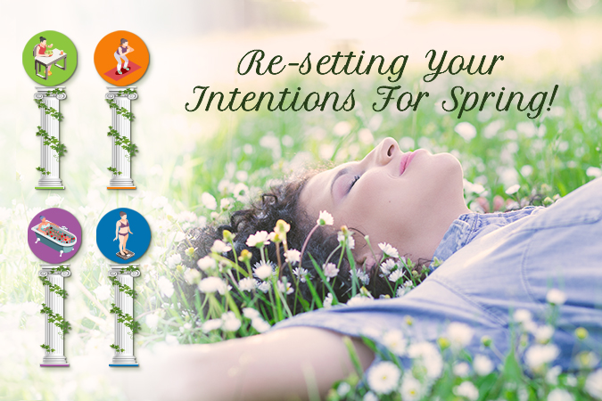 RE-SETTING YOUR INTENTIONS FOR SPRING!