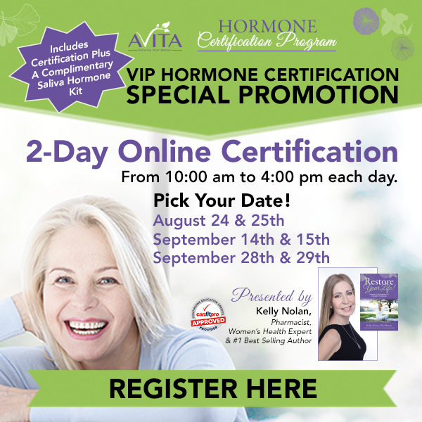 VIP HORMONE CERTIFICATION Special Promotion